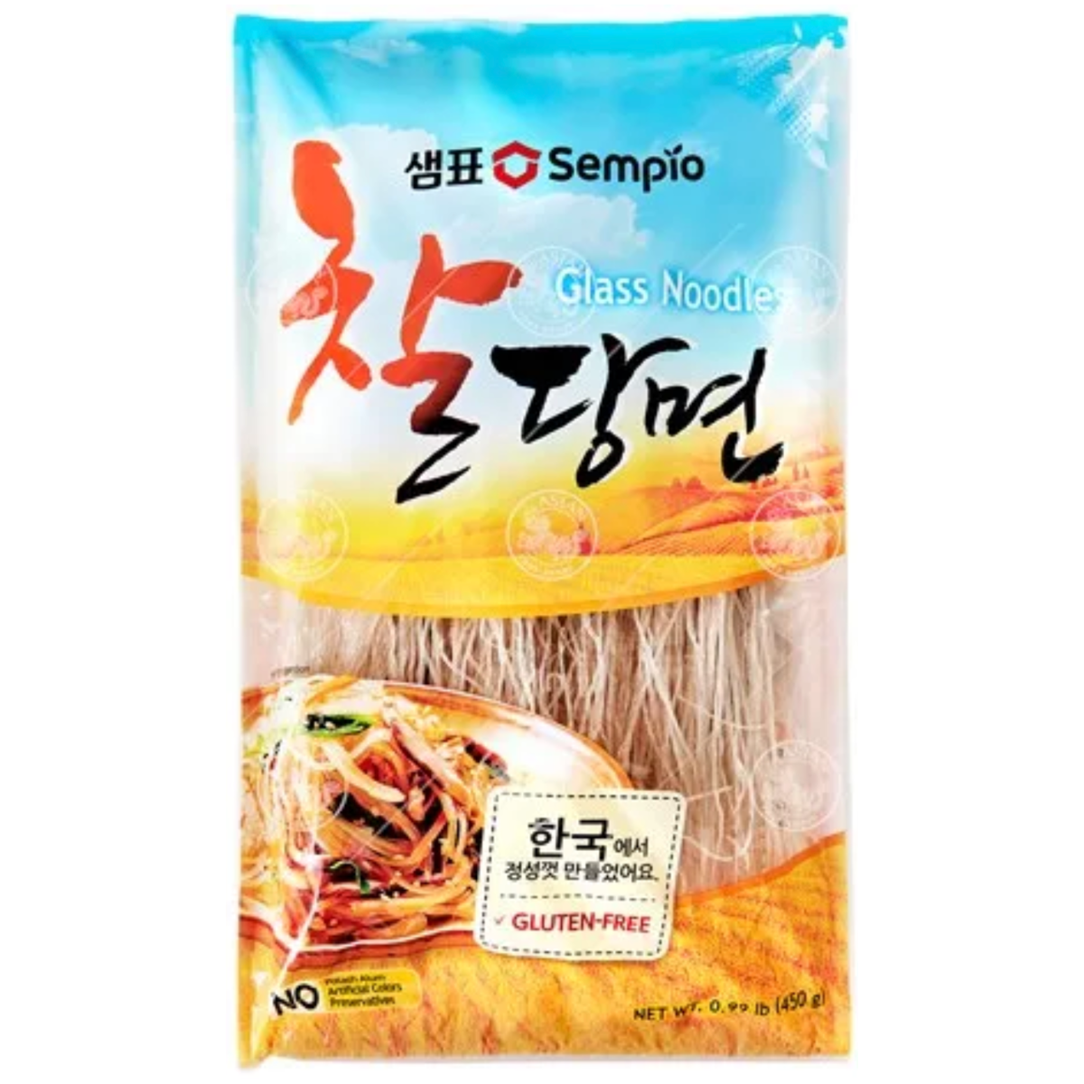 Sempio Korean glass noodles 450gr