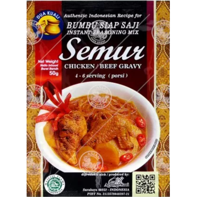 Dua Kuali semur sauce for chicken or beef 50gr