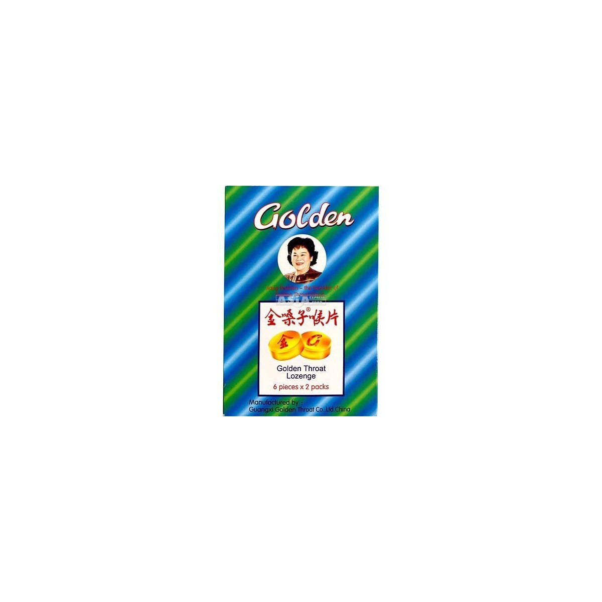 Golden throat pastilles 22.8gr