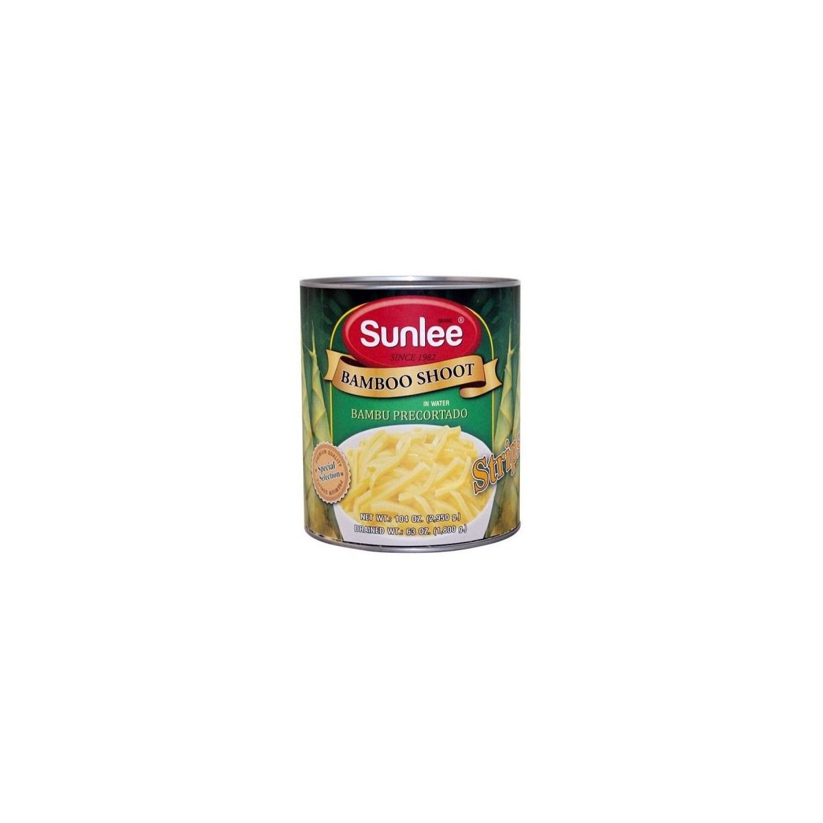 Sunlee bamboo strips 565gr