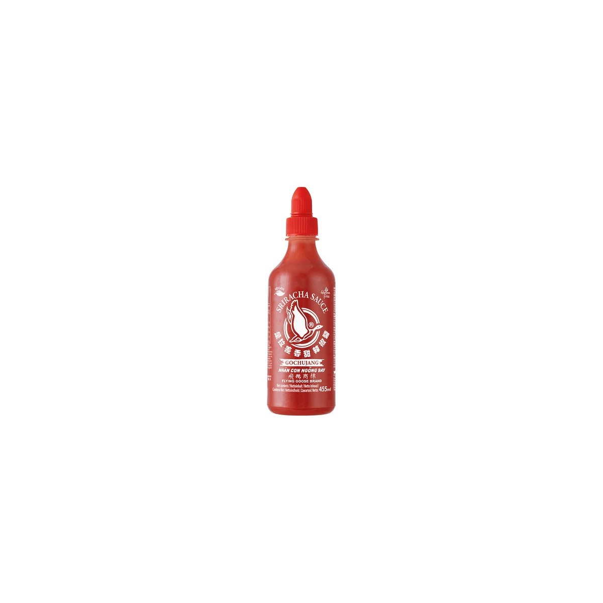 Flying Goose sriracha saus met gochujang 455ml