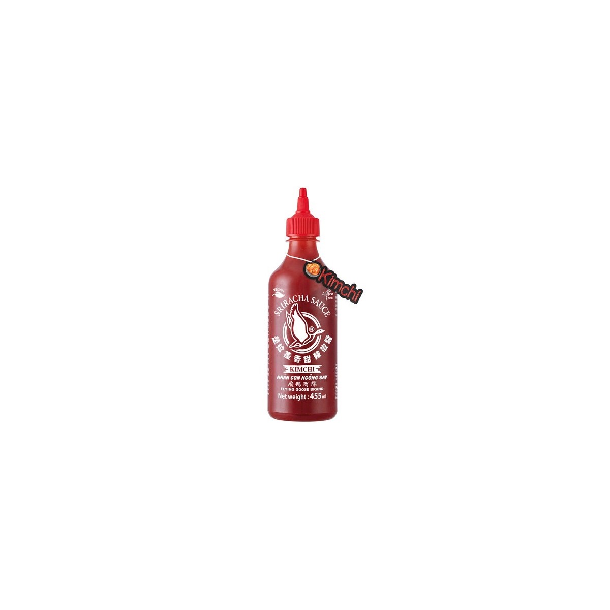 Flying Goose sriracha sauce with kimchi 455ml