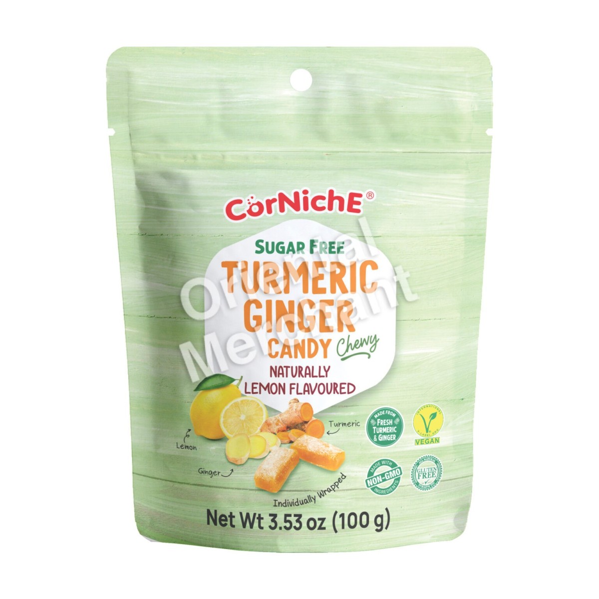 Corniche gember snoepjes met citroen 100gr