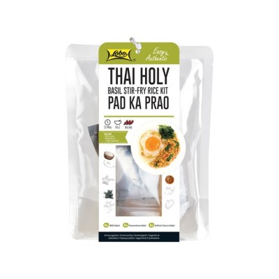 Lobo meal kit for pad krapao with rice 322gr