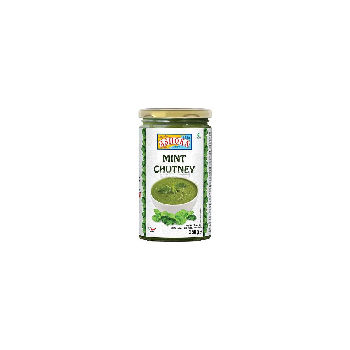 Ashoka Chutney mit Minze 250gr