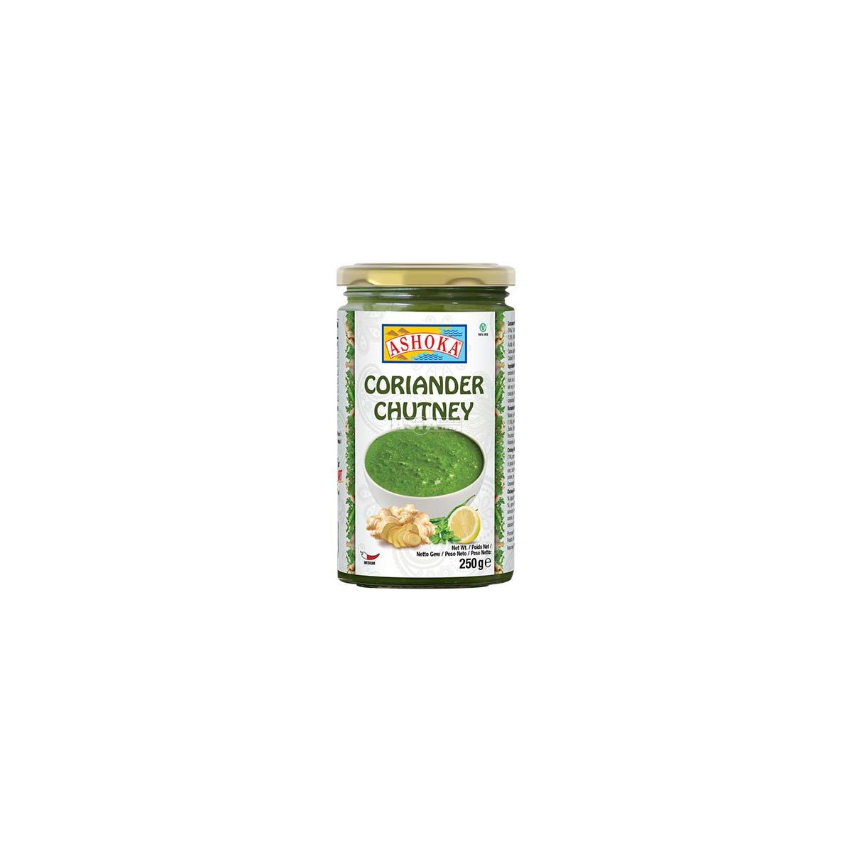 Ashoka chutney with coriander 250gr