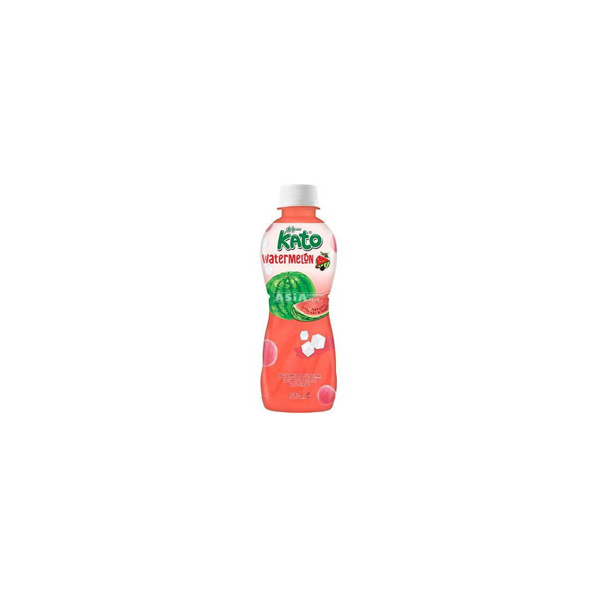 Kato watermeloen fruitsap met nata de coco 320ml
