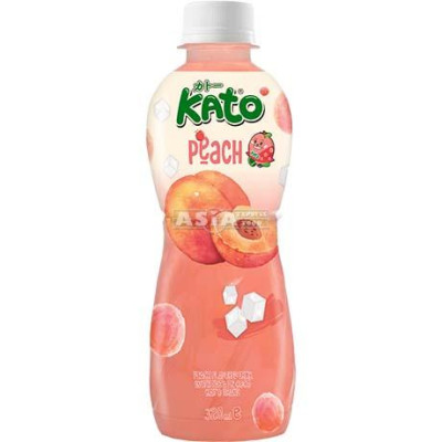 Kato Pfirsichfruchtsaft mit Nata de Coco 320ml