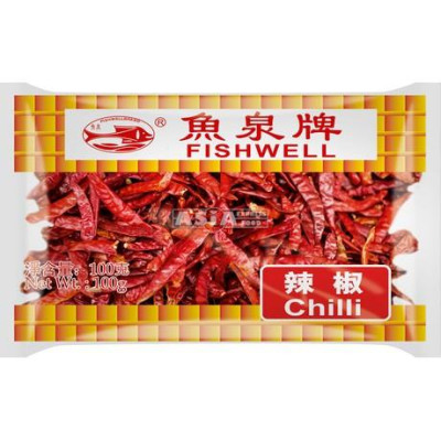 Fishwell piments séchés 100gr