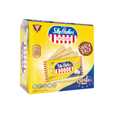 MY San biscuits skyflakes à l'ail 250gr