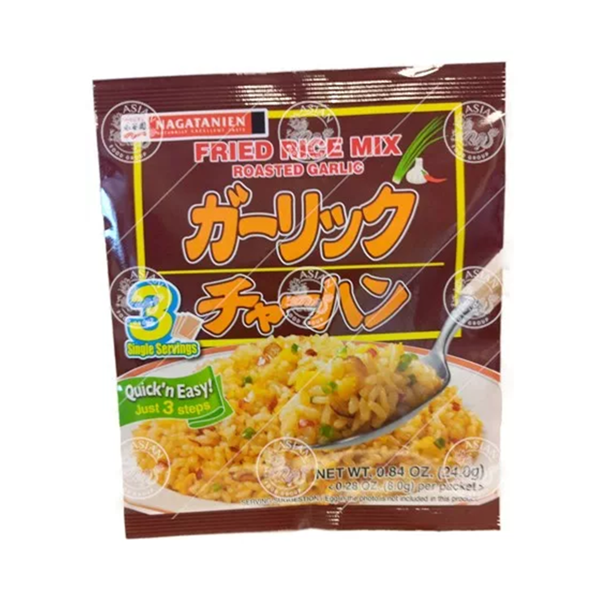 Nagatanien gerösteter Reismix mit Knoblauch 24gr