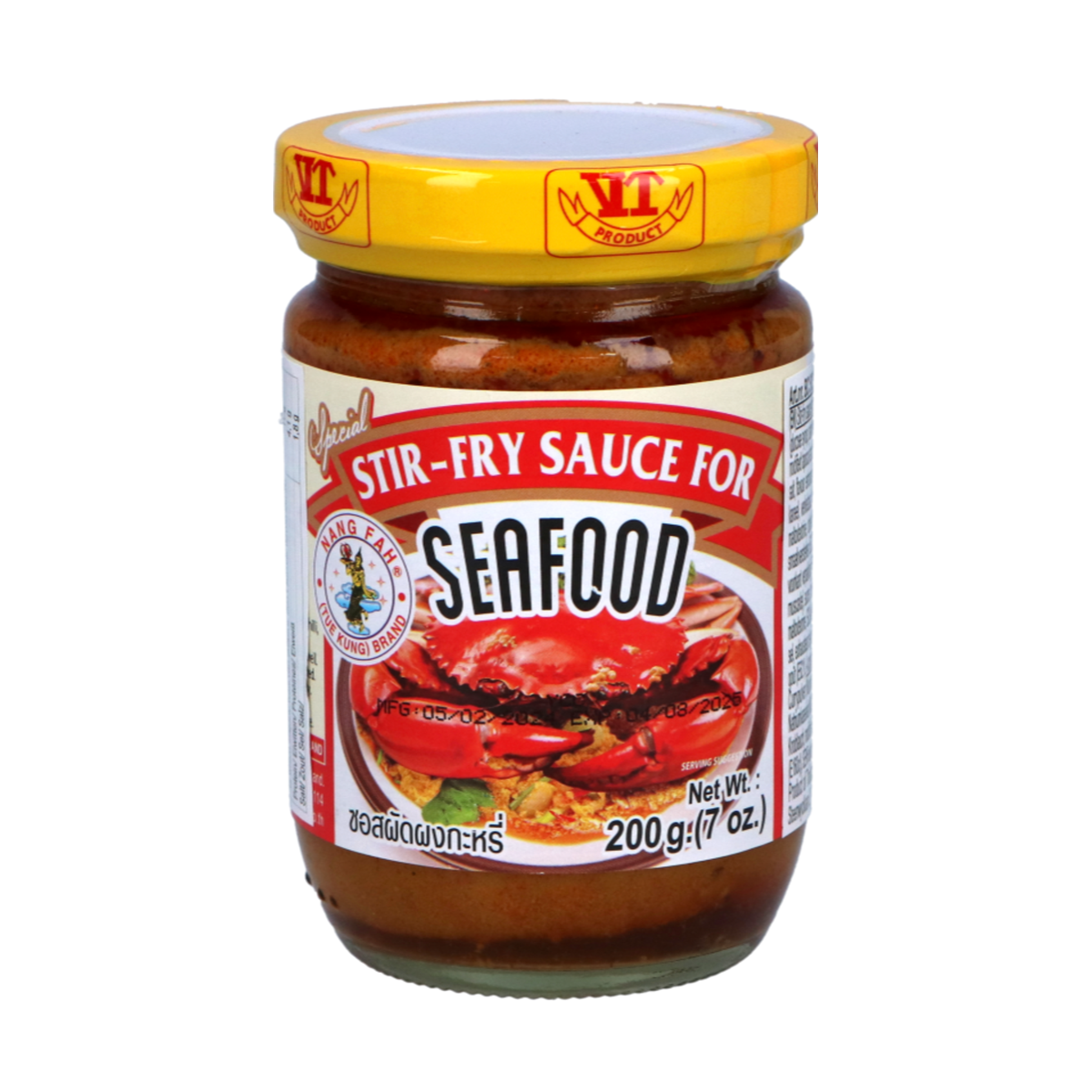 Nang Fah sauce sautée pour fruits de mer 200gr