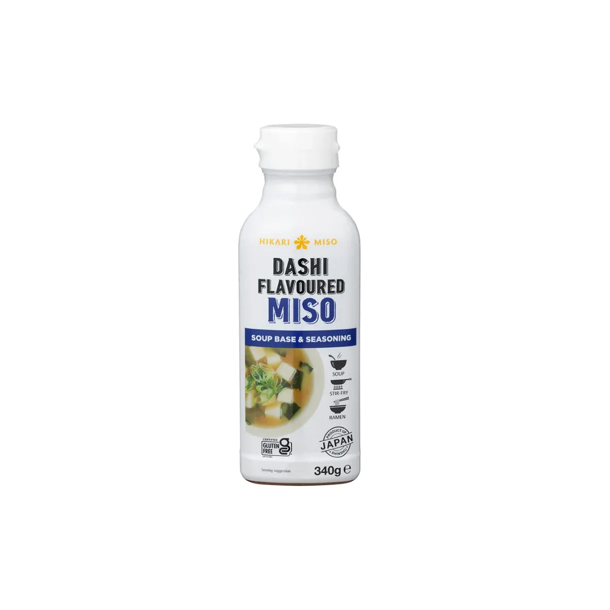 Hikari dashi-smaak miso soepbasis 340gr