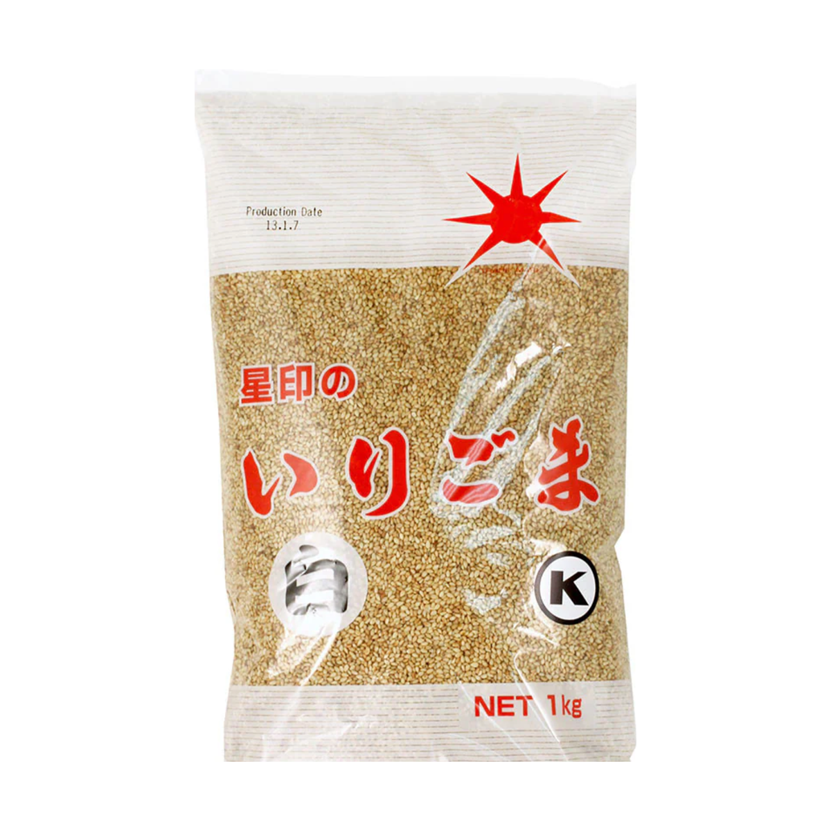 Suki white sesame seeds 1kg