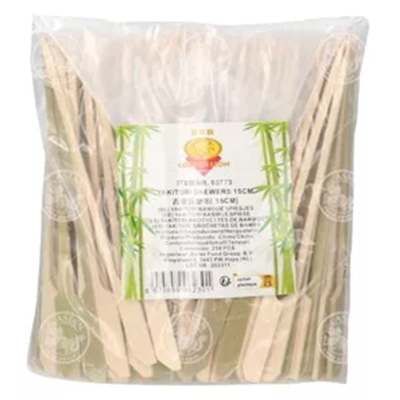 TM yakitori bamboo skewers 15cm 250pcs