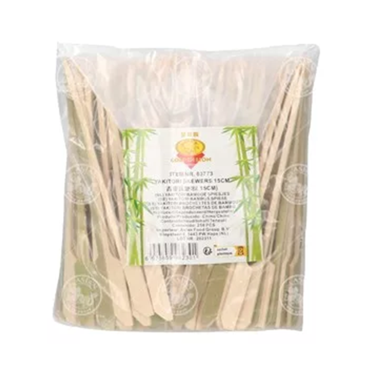 TM yakitori brochettes en bambou 15cm 250pcs