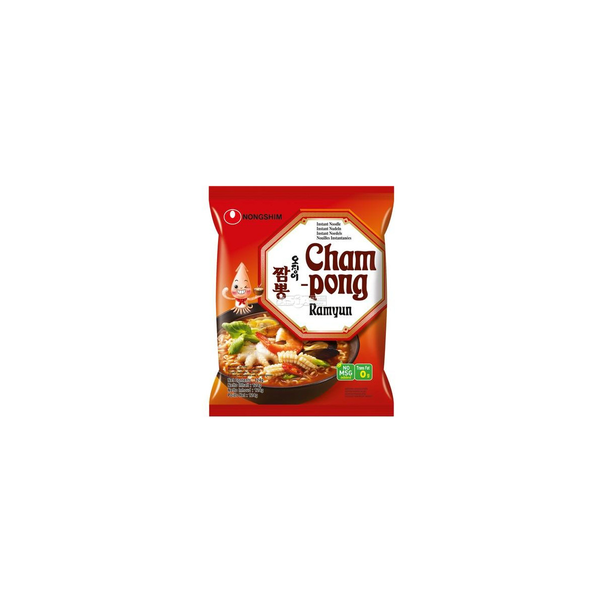 Nongshim Instant Champong Ramyun Nudeln 124gr