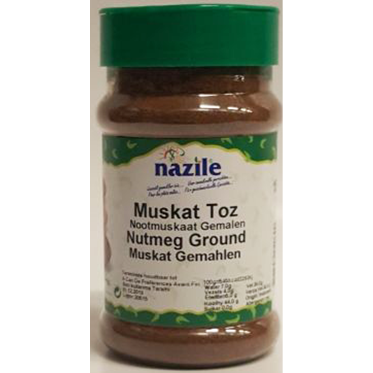 Nazile gemahlene Muskatnuss 150gr