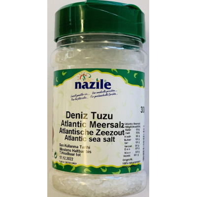 Nazile Atlantik Meersalz 300gr