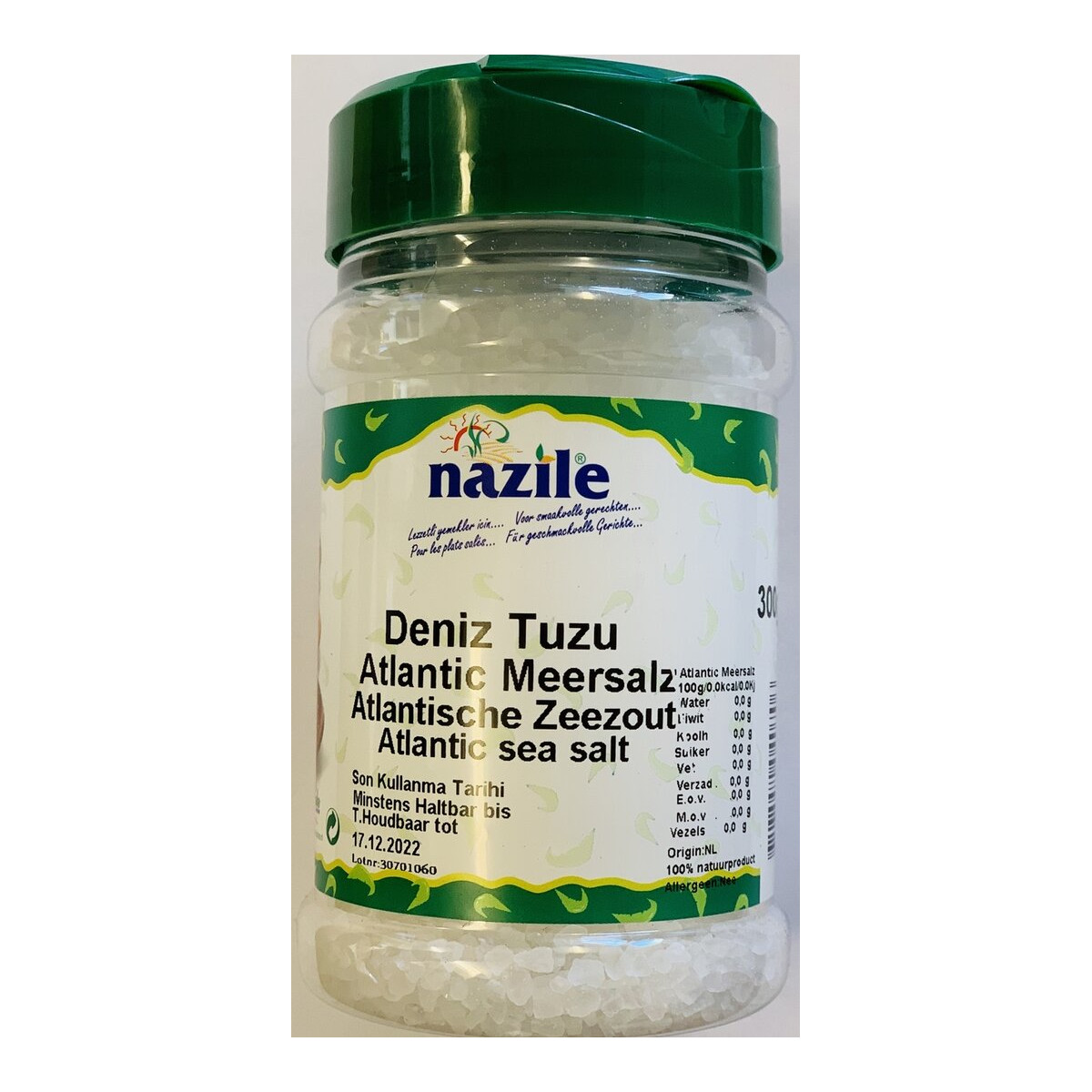 Nazile Atlantic sea salt 300gr