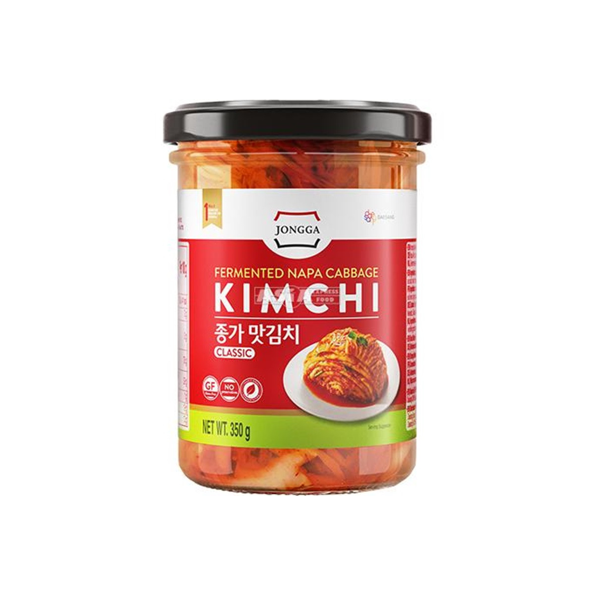 Jongga fermented napa cabbage mat kimchi 350gr