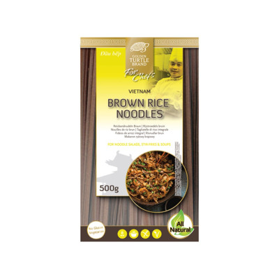 Golden Turtle brown rice noodles 3mm 500gr