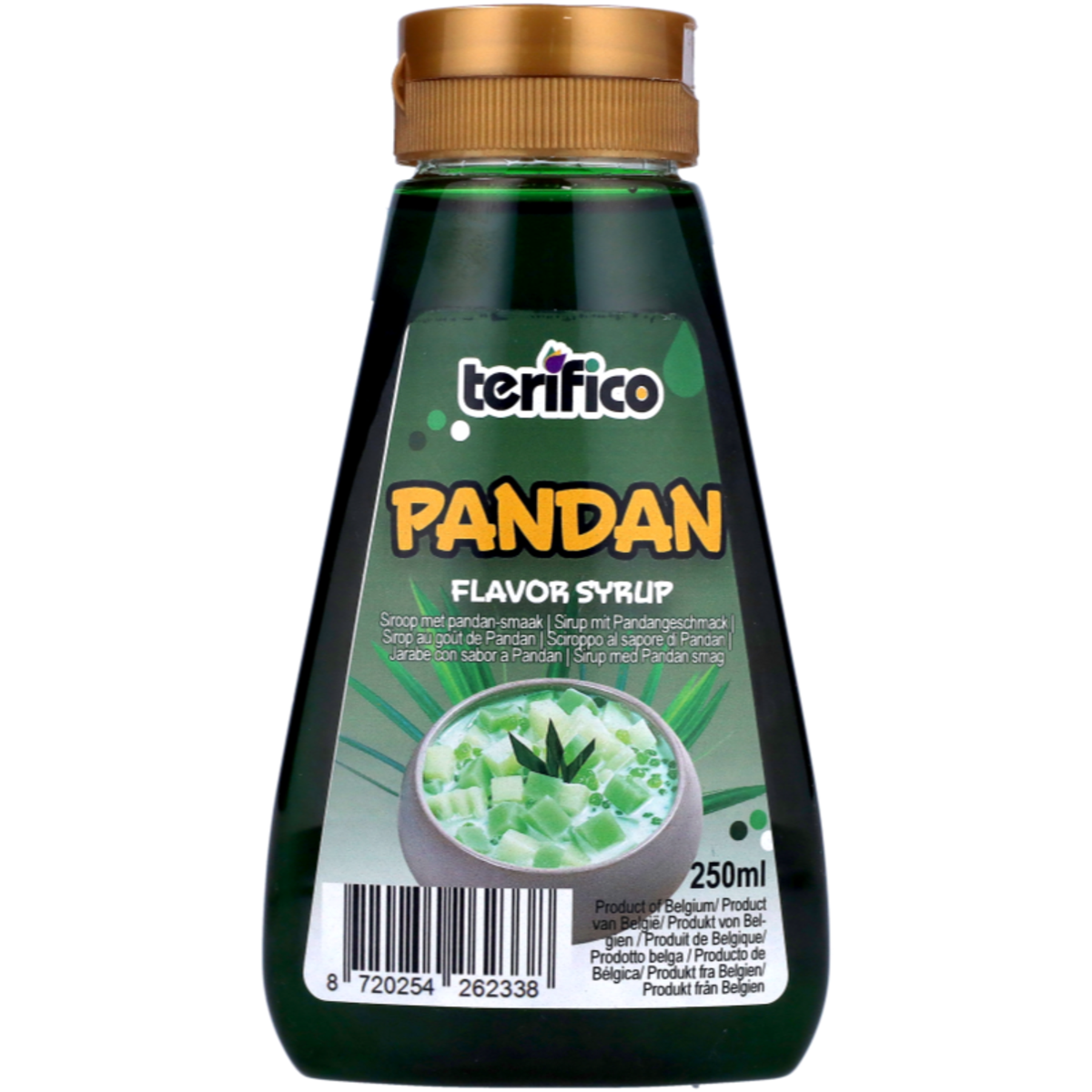 Terifico Sirop saveur pandan PET 250ml