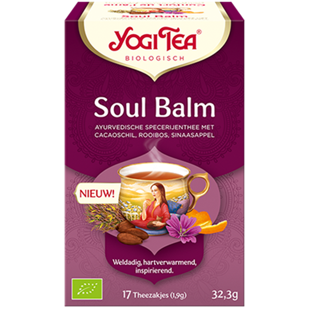 Yogi Tea soul balm bio thee 17 stuks
