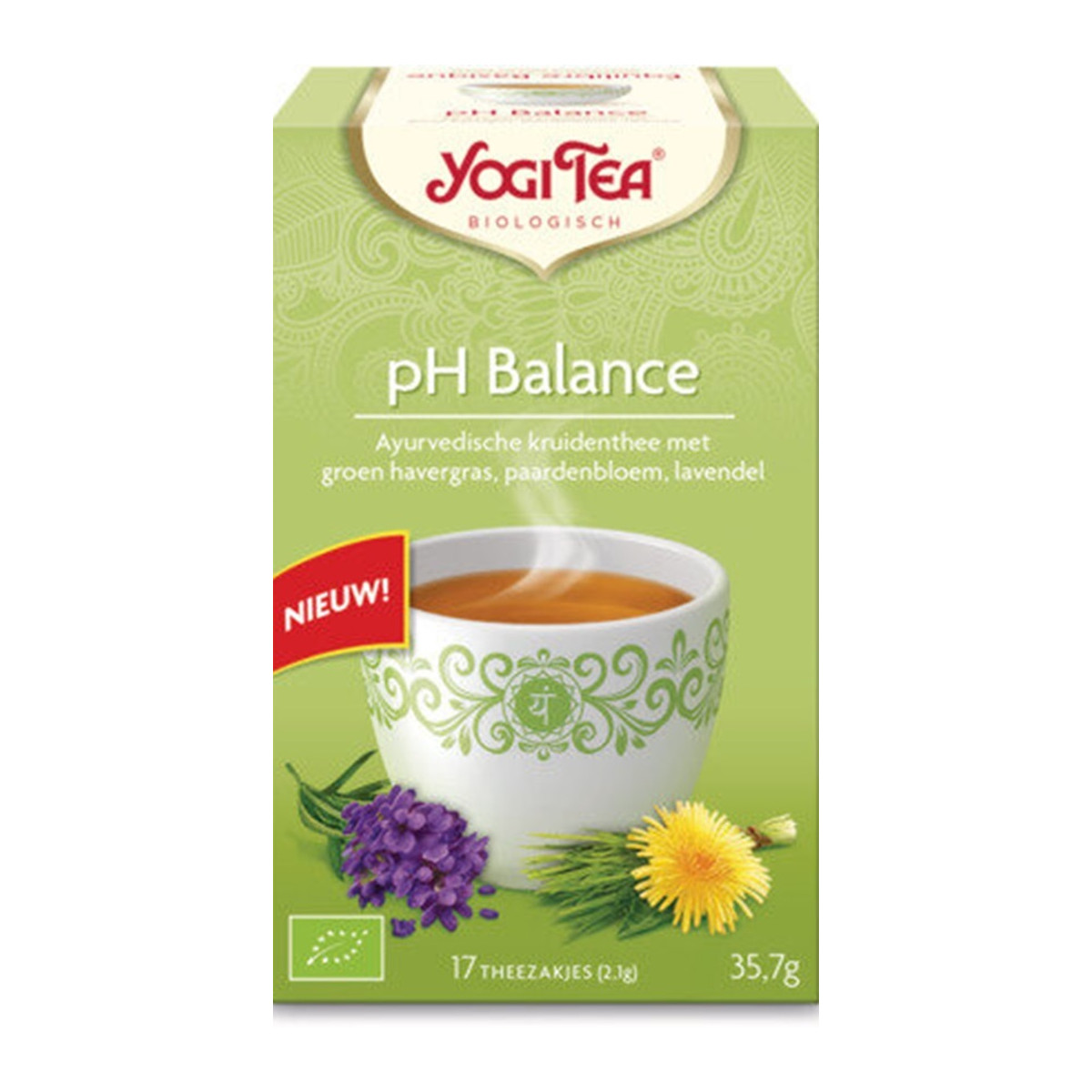 Yogi Tea cay PH Balance Basischer Kräutertee 17 Stk