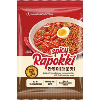 Nongshim topokki with ramyun spicy rapokki 414gr