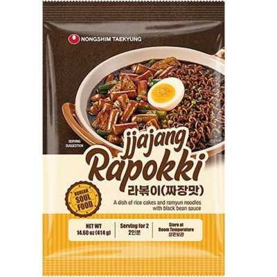 Nongshim rapokki Topokki with Ramyun & Jjajang Sauce 414gr