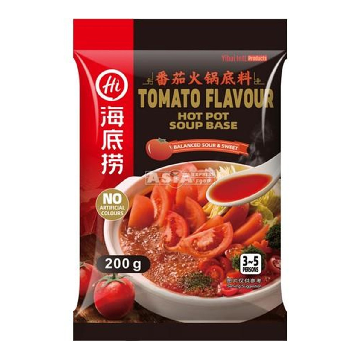 Haidilao base de soupe à la tomate pour hotpot 200gr