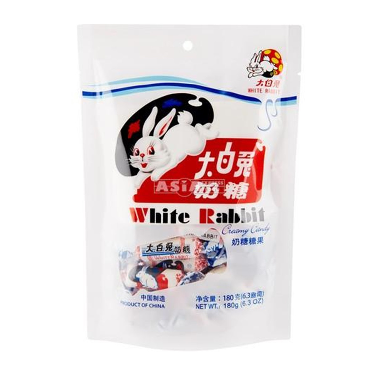 White Rabbit bonbon crémeux 180gr