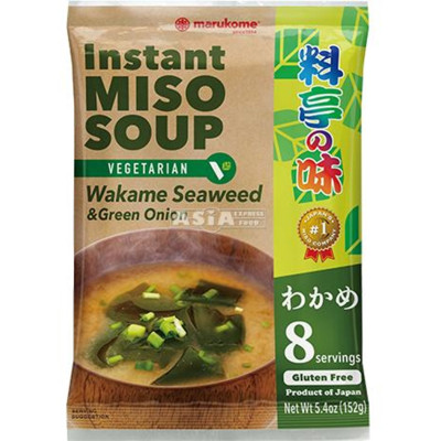Marukome miso with wakame and onion 152gr