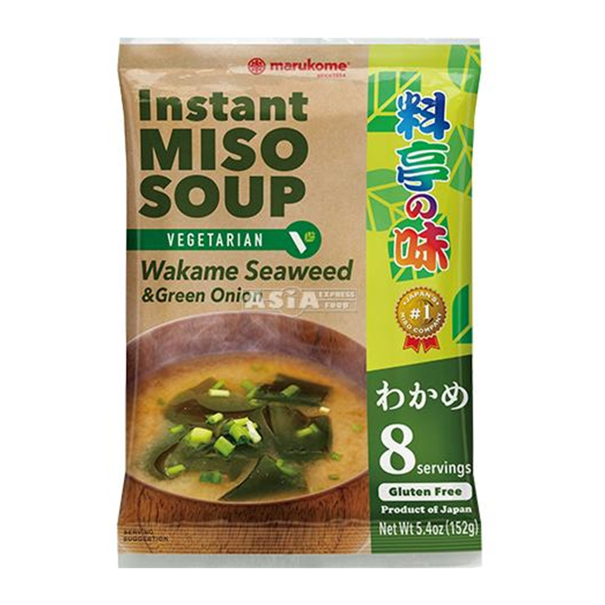 Marukome miso au wakame et oignon 152gr