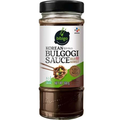 Bibigo mild and sweet bulgogi marinade 500gr