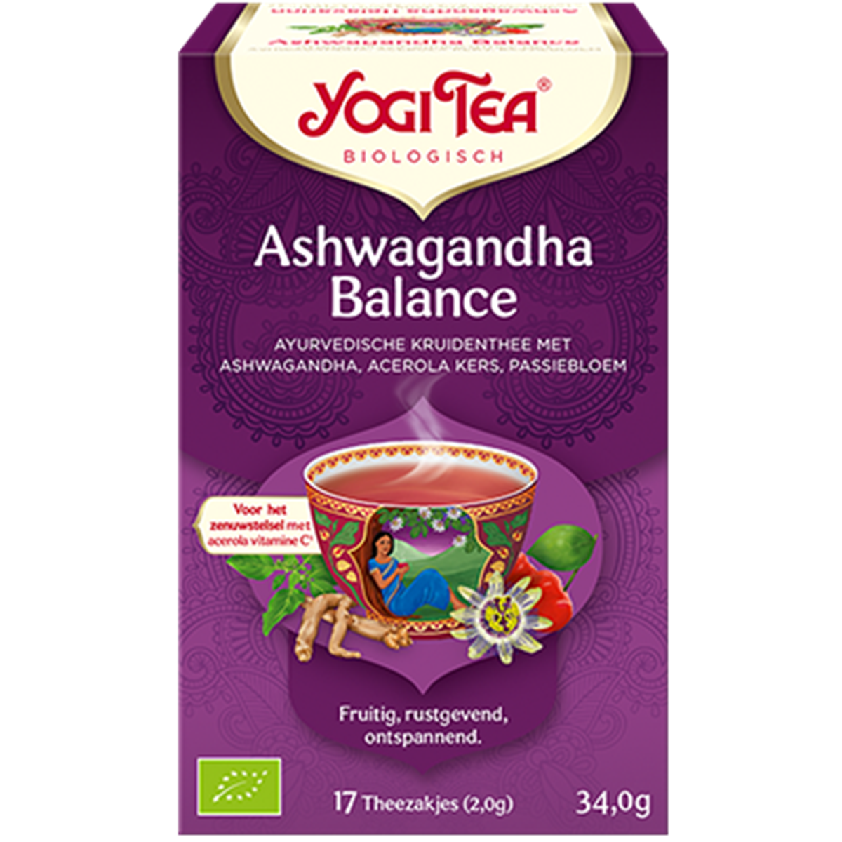 Yogi Tea Ashwagandha Balance Bio Tee 17 Stk