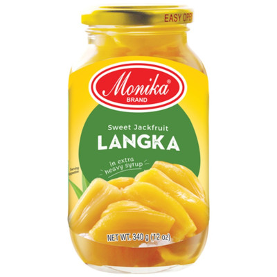 Monika langka sweet jackfruit in heavy syrup 340gr