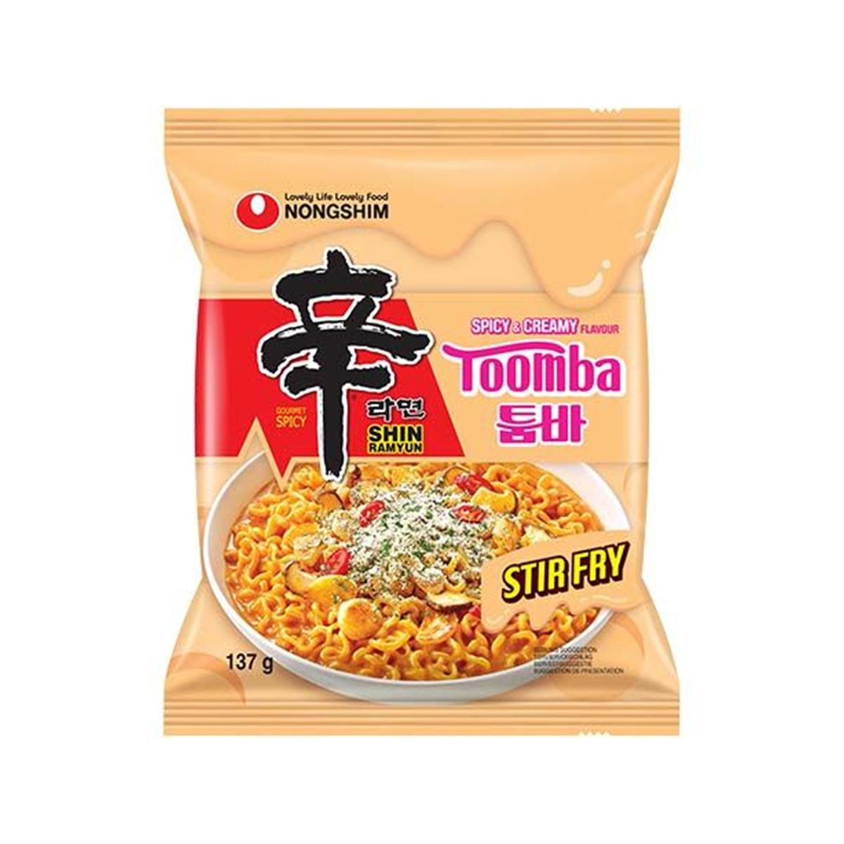 Nongshim toomba instant noedles 137gr