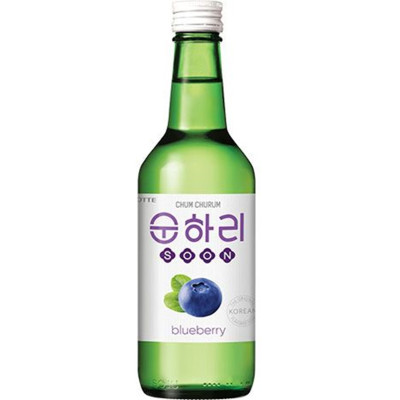 Chum churum soju aux myrtilles 12% alc 350ml