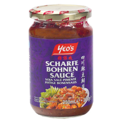 Yeo's pittige zwarte bonensaus 250ml
