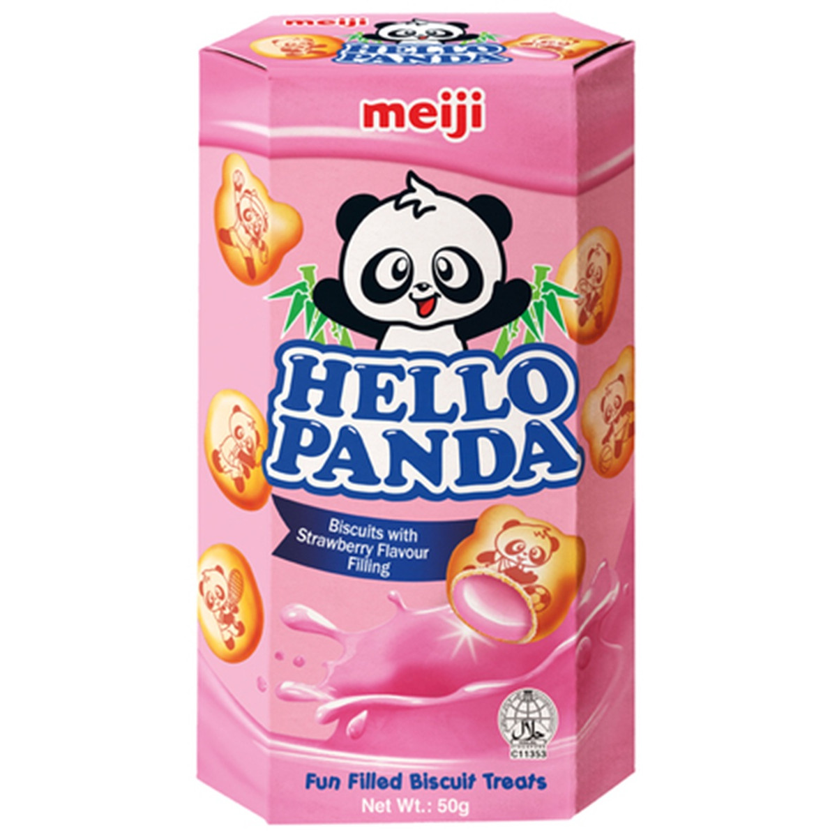 Hello Panda biscuits à la fraise 50gr