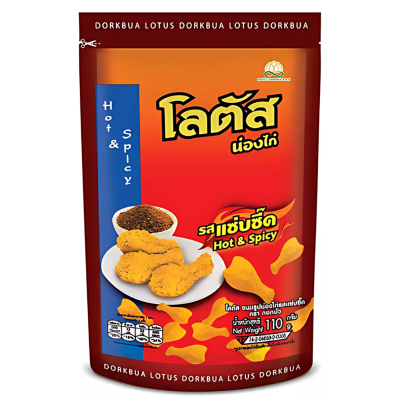 Dorkbua bâtonnets piquants et épicés 110gr
