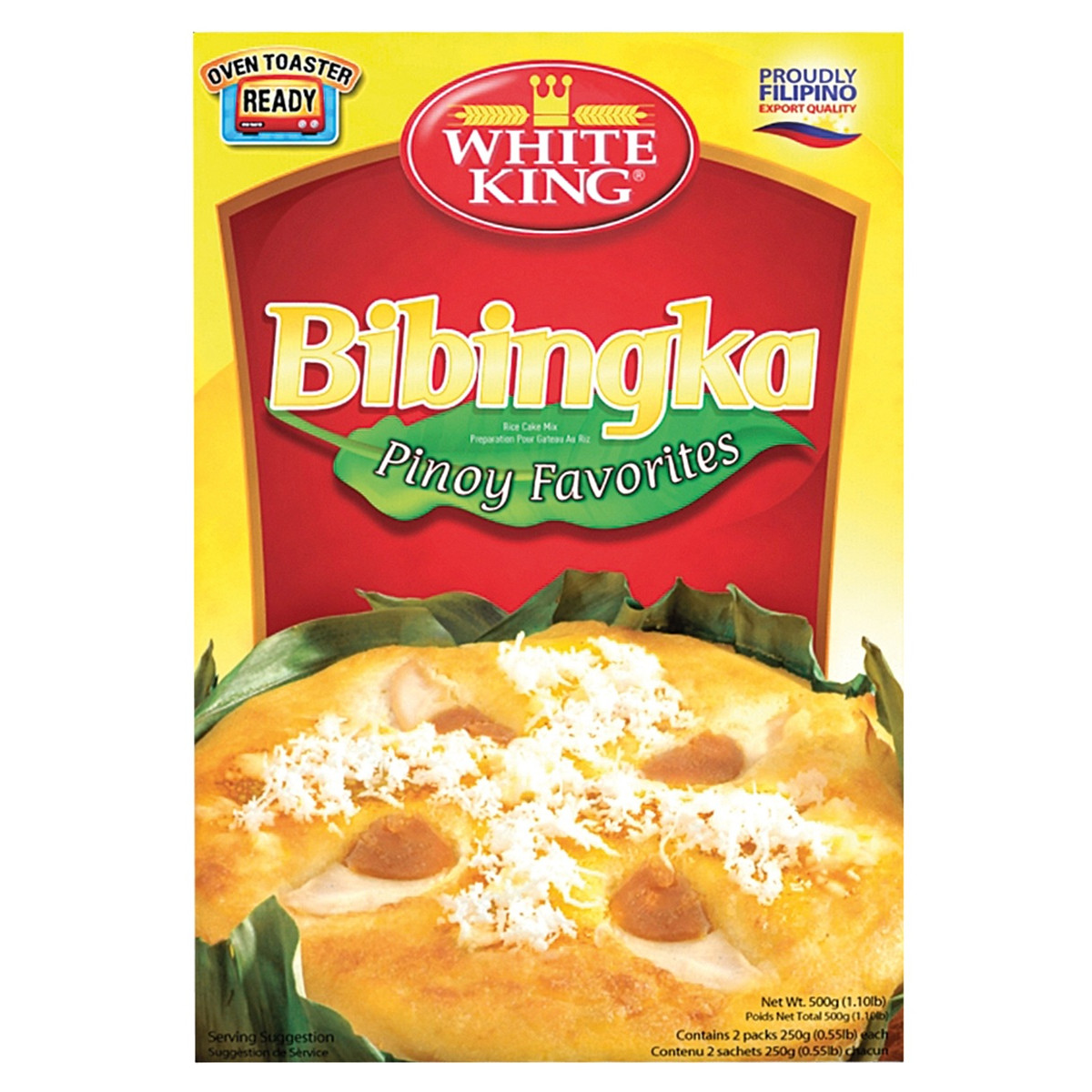 White King Bibingka-Mix für Reiskuchen 500gr