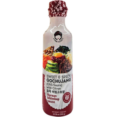 Ajumma korean bibimpap chili sauce with yuzu 250ml