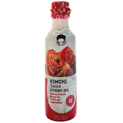 Ajumma Republic sauce kimchi coréenne pour légumes frais coupés 250ml