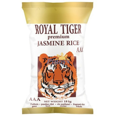 Royal Tiger Cambodian jasmine rice 18kg