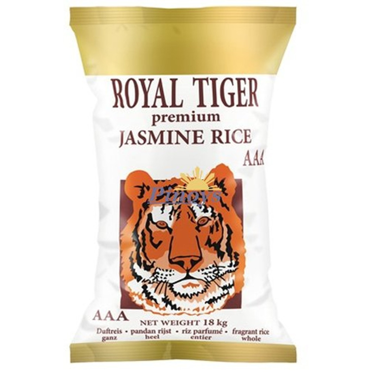 Royal Tiger Riz au jasmin cambodgien 18kg