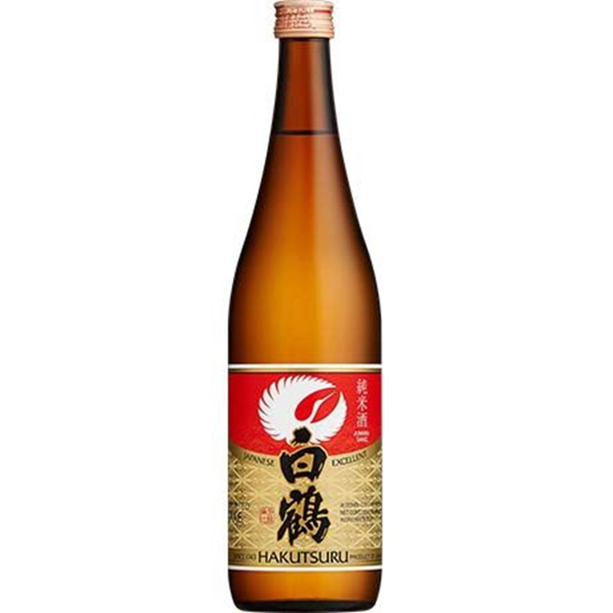 Hakutsuru junmai sake 15% Alk 720ml