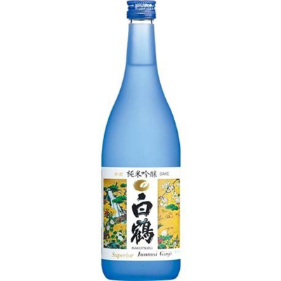 Hakutsuru junmai ginjo sake 14.5% Alk 720ml